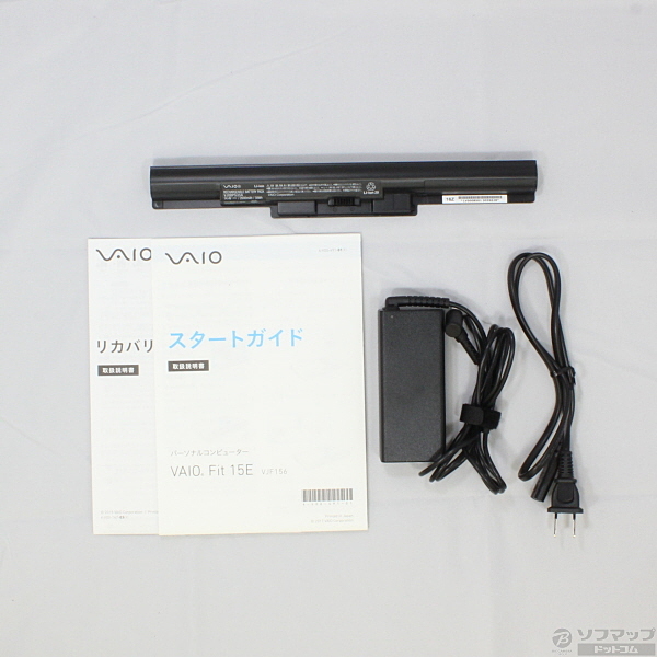 中古】VAIO Fit 15E mk3 VJF156C11N ブラック 〔Windows 10