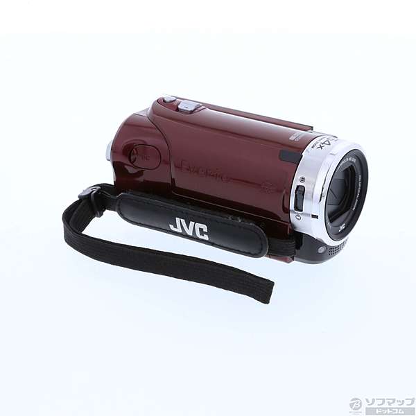 即決！　JVC　Everio GZ-E265　ルージュレッド　付属品付　#078C1205　 JVC Everio GZ-E265-R 手軽に高画質撮影が楽しめる軽量・コンパクトボディハイビジョン 価格比較 メルカリ