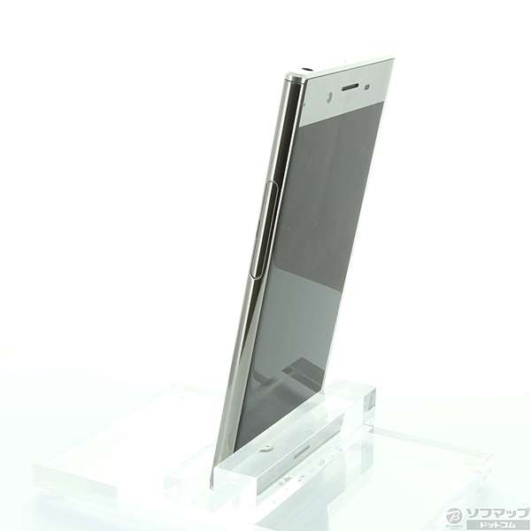 【美品】SONY Xperia XZ Premium SO-04J ルミナスクロム 訳あり】Xperia XZ Premium SO-04J ルミナスクロム 64GB／4GB 白ロム