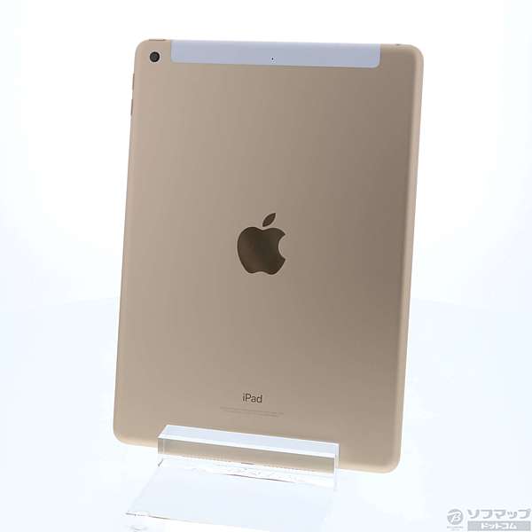 iPad（第5世代） Wi-Fi + Cellular 32GB ゴールド MPG42J／A 国内版SIMフリー
