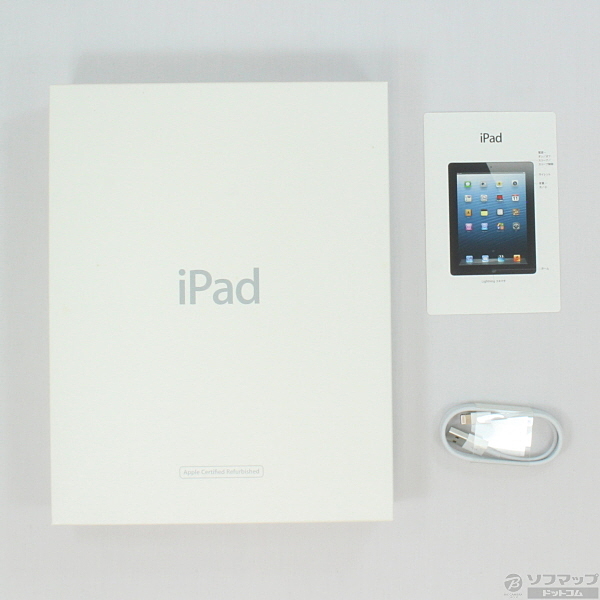 iPad（第4世代） Wi-Fi 16GB ホワイト FD513J／A