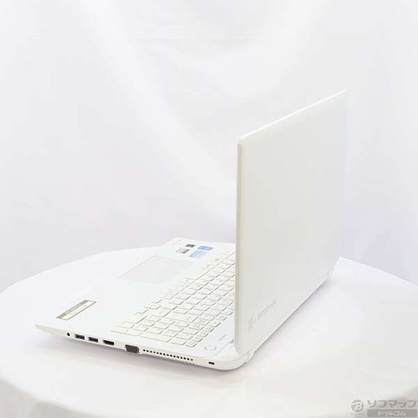 セール対象品 dynabook T55／NW PT55NWP-SHA リュクスホワイト 〔Windows 8〕