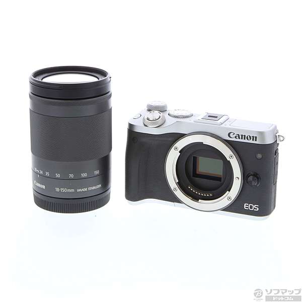 中古】EOS M6 (シルバー) EF-M18-150 IS STM レンズキット 