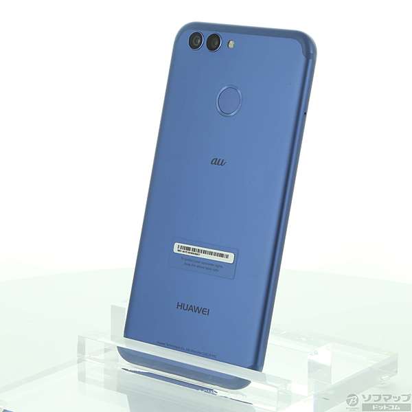【お得日本製】新品 au Huawei nova 2 HWV31 ブルー SIMロック解除済 スマートフォン本体