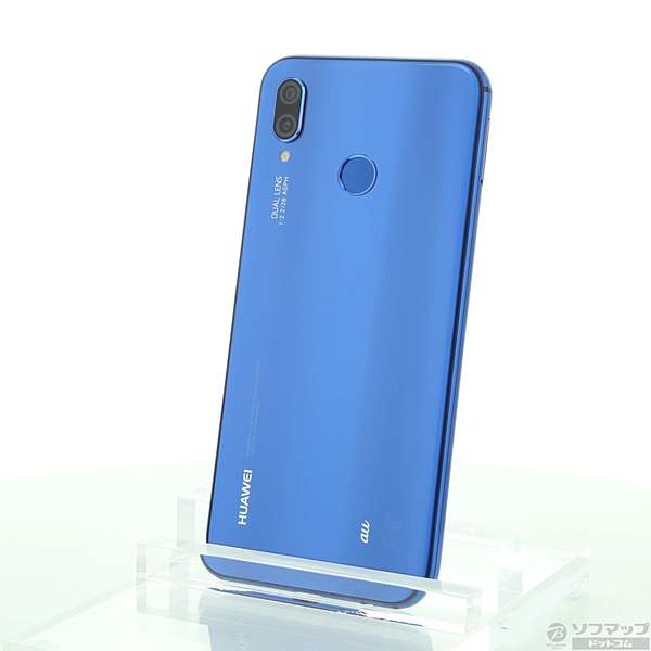 HUAWEI P20 lite HWV32　ブルー デュアルカメラ、オクタコアCPUの「P20 lite HWV32」 - ケータイ Watch