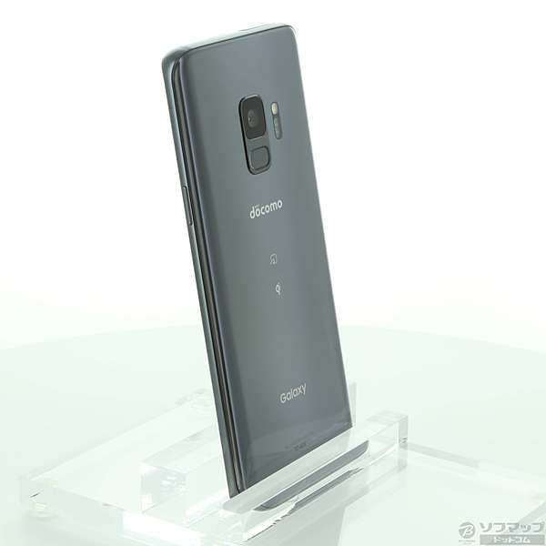 中古 Galaxy S9＋ SC-03K チタニウムグレー SIMロック解除済】docomo Galaxy S9+ (Plus) SC-03K Titanium