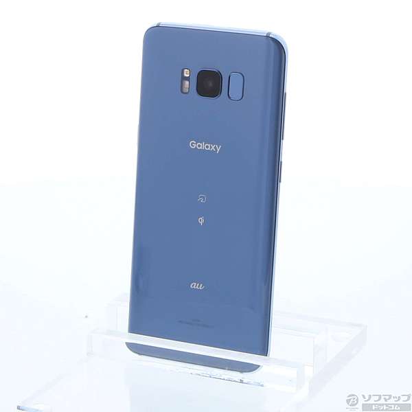 Galaxy S8 Coral Blue SCV36