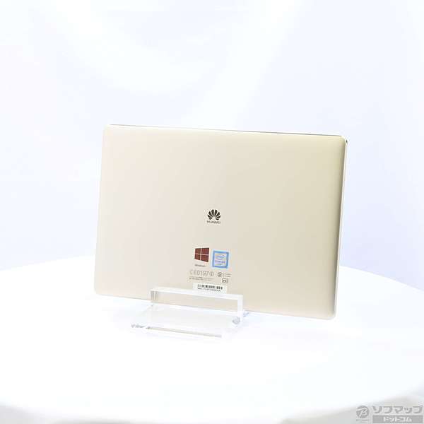 中古】MateBook HZ-W19-4G-128G-GOLD ゴールド 〔Windows 10