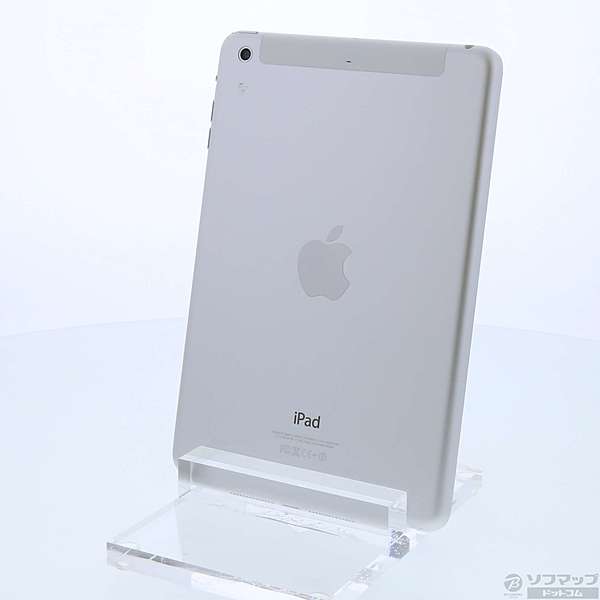 中古】iPad mini 2 Wi-Fi + Cellular 32GB シルバー ME824J／A docomo 