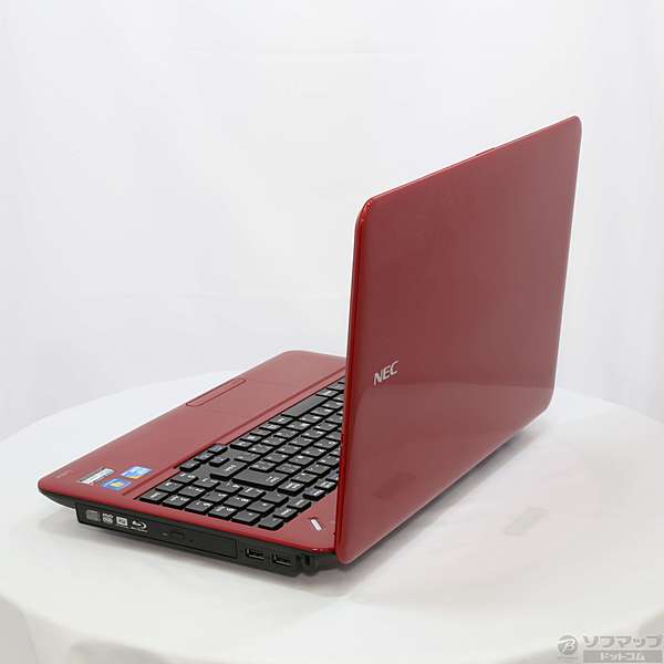 中古】LaVie S LS350／CS1TR PC-LS350CS1TR ラズベリーレッド 