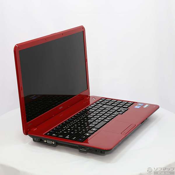 中古】LaVie S LS350／CS1TR PC-LS350CS1TR ラズベリーレッド 
