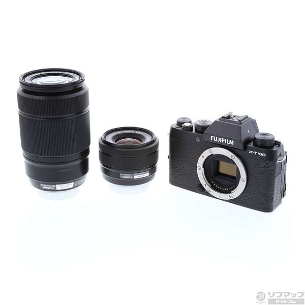 新品・未開封】富士フィルム X-T100ダブルズームレンズキット www.anac