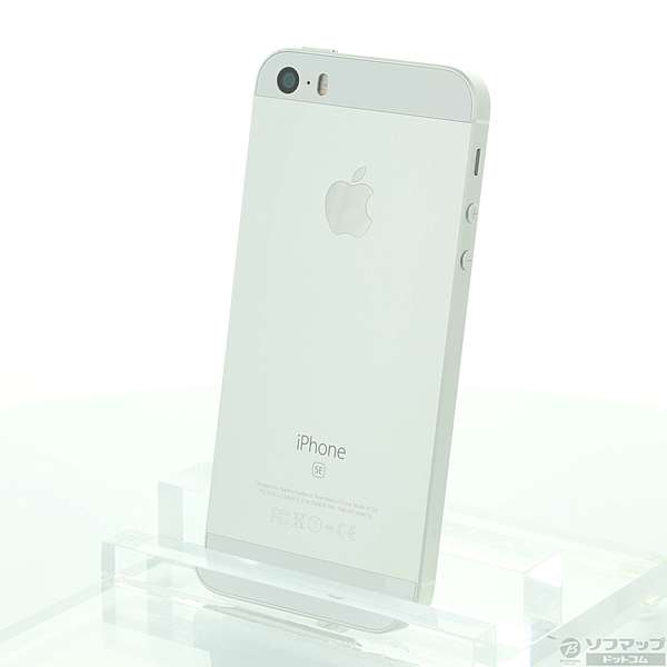 iPhone SE Silver 16 GB docomo