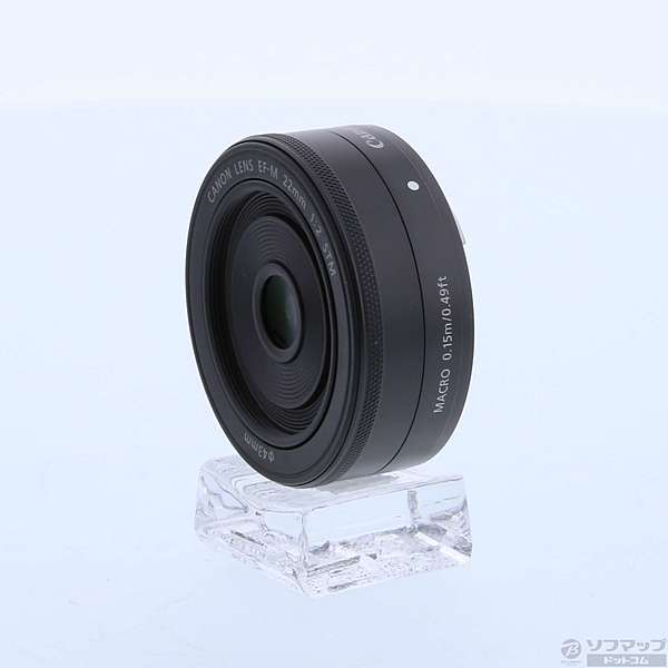 中古 Ef M 22mm F2 Stm レンズ Canon Mマウント リコレ ソフマップの中古通販サイト