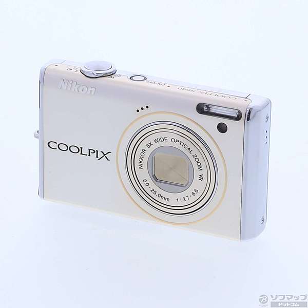 COOLPIX S640 1200万画素／5倍ズーム／アイスシルバー