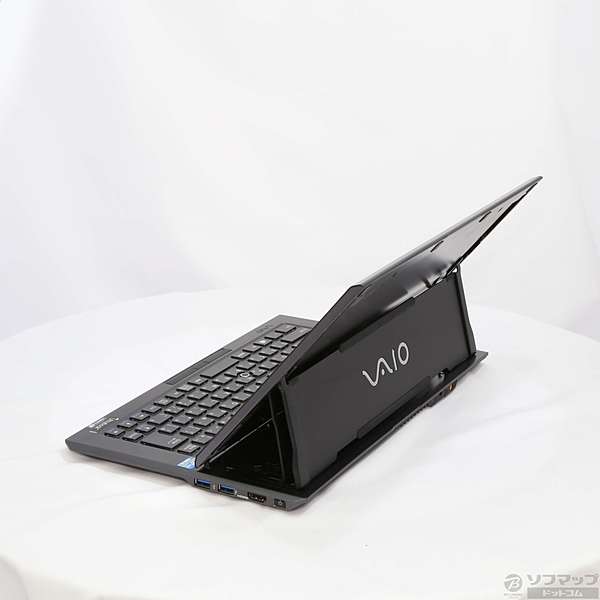 中古】VAIO Duo 11 SVD11239CJB ブラック 〔Windows 8〕 〔Office付 