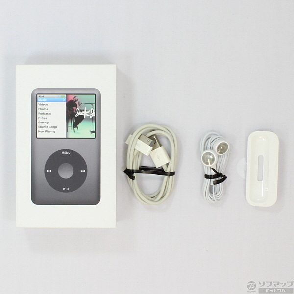 中古】iPod classic 120GB (ブラック) MB565J／A [2133011199352