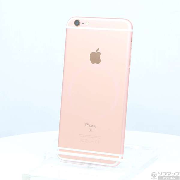 中古】iPhone6s Plus 128GB ローズゴールド NKUG2J／A au