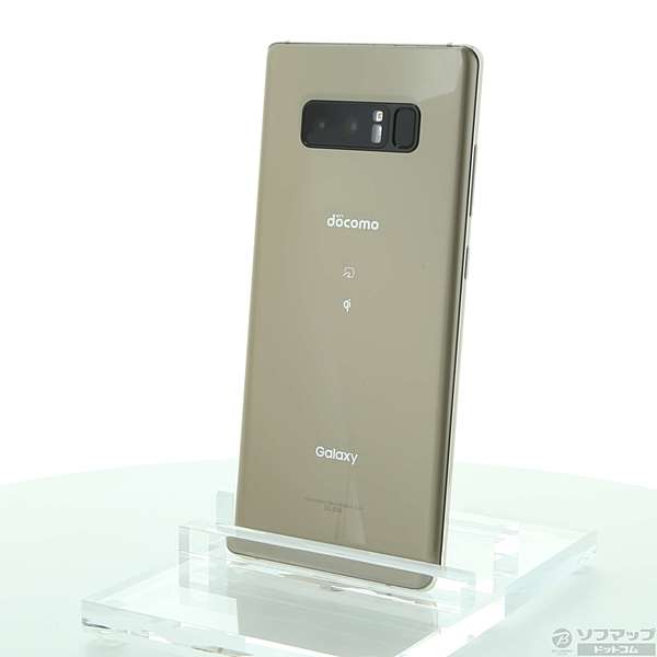 中古】GALAXY Note8 64GB メープルゴールド SC-01K docomo