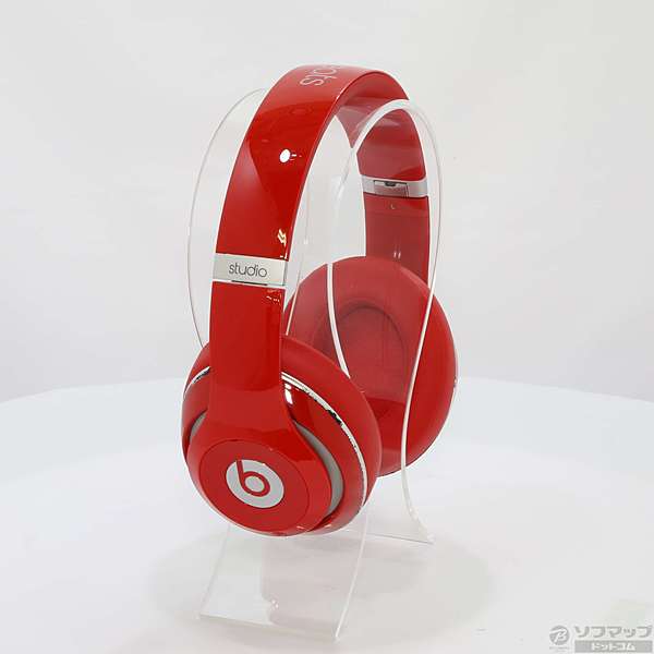 中古】セール対象品 Beats Studio V2 BT-OV-STUDIO-V2-RED