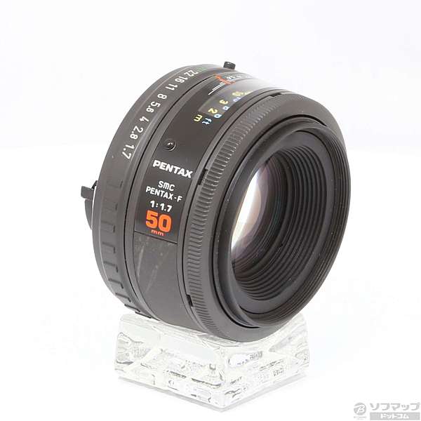 フラワーB ブルーグレイ SMC ペンタックス PENTAX-F 50mm f/1.4 Kマウント レンズ