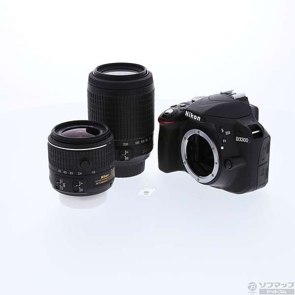 中古 Nikon D3300 ダブルズームキット 2416万画素 Sdxc リコレ ソフマップの中古通販サイト