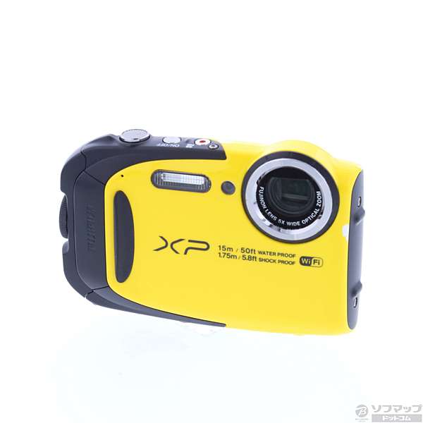 中古】FinePix XP80 Y (1640画素／5倍／防水／イエロー／SDXC