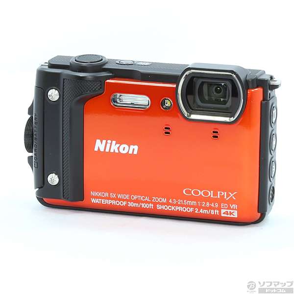 Nikon デジタルカメラ COOLPIX W300 OR クールピクス オレン