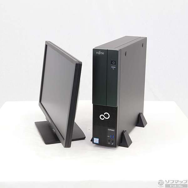 その他 FMVWWD2S7 中古】ESPRIMO WD2／W FMVWWD2S7H サテンブラック 〔Windows 10