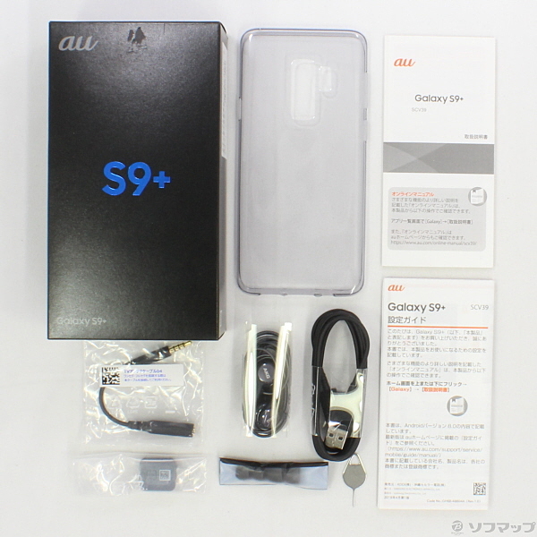 中古】GALAXY S9+ 64GB チタニウムグレー SCV39 au ◇05/03(日)値下げ 