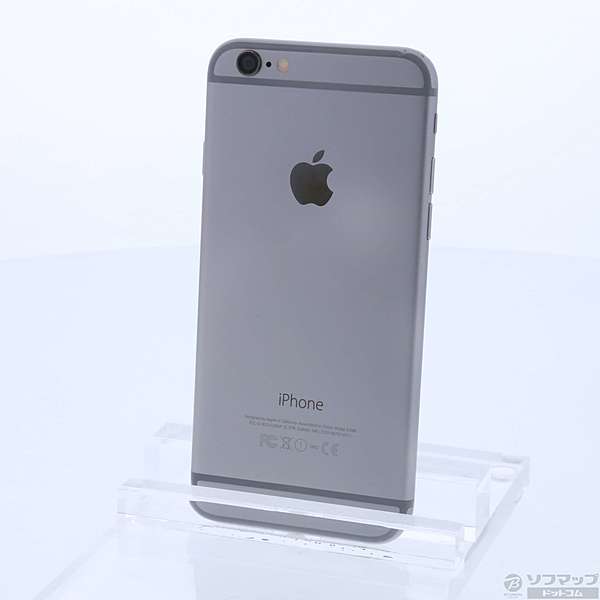 中古】iPhone6 128GB スペースグレイ NG4A2J／A SoftBank 