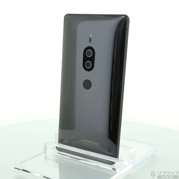 中古】Xperia XZ2 Premium 64GB クロムブラック SOV38SKA au