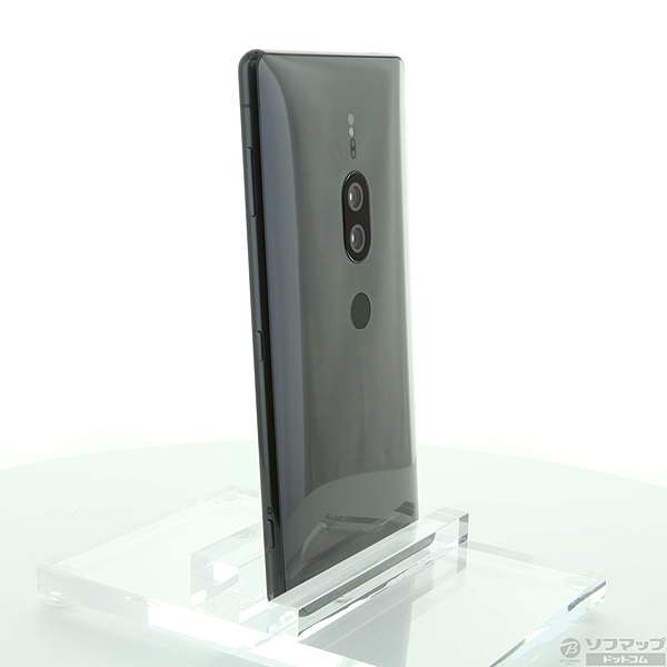 中古】Xperia XZ2 Premium 64GB クロムブラック SOV38SKA au