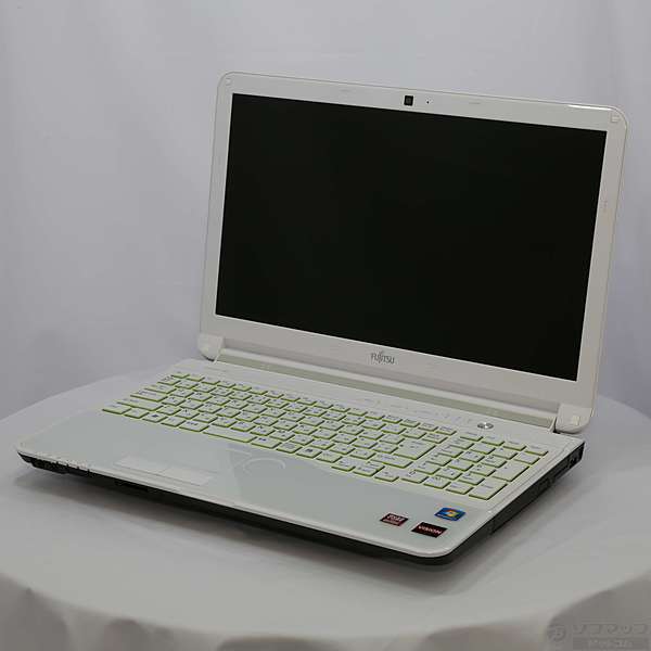 富士通 LIFEBOOK ホワイト ノートPC　AH53/U　中古品 中古】LIFEBOOK AH53／H FMVA53HWP ホワイト 〔Windows 7