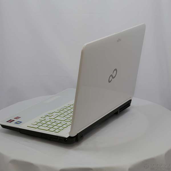 中古】LIFEBOOK AH53／H FMVA53HWP ホワイト 〔Windows 7