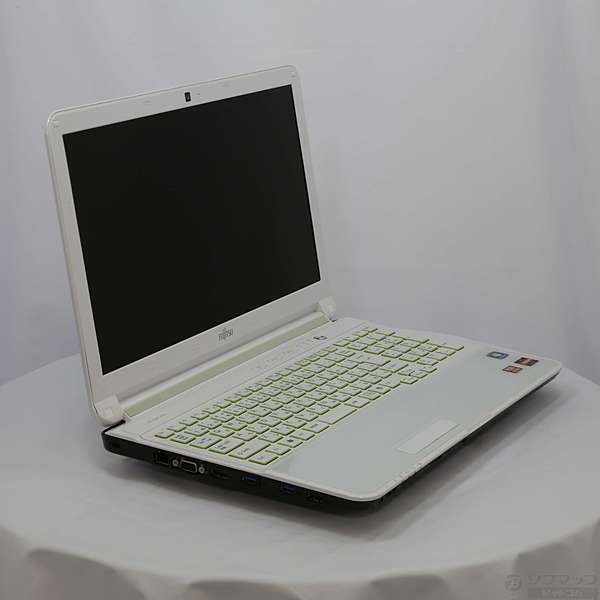 中古】LIFEBOOK AH53／H FMVA53HWP ホワイト 〔Windows 7
