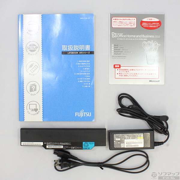 中古】LIFEBOOK AH54／E FMVA54ERK ガーネットレッド 〔Windows 7