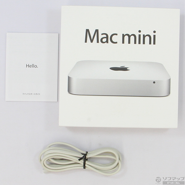 中古】Mac mini Late 2012 MD387J／A Core_i5 2.5GHz 4GB HDD500GB