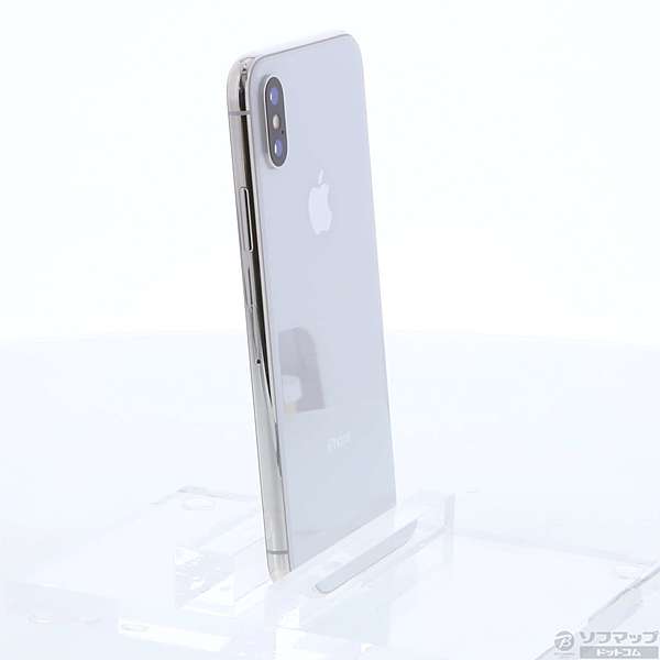 中古】iPhoneX 64GB シルバー NQAY2J／A docomoロック解除SIMフリー 