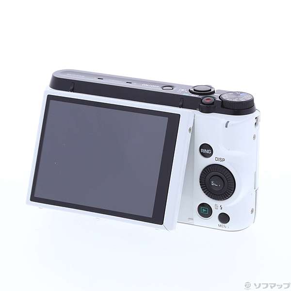 中古】セール対象品 HIGH SPEED EXILIM EX-FC300SWE ホワイト (ゴルフ 