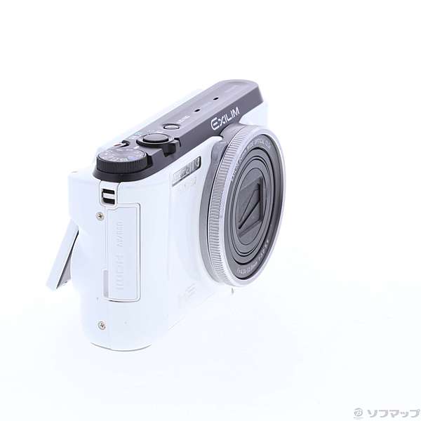中古】セール対象品 HIGH SPEED EXILIM EX-FC300SWE ホワイト (ゴルフ 