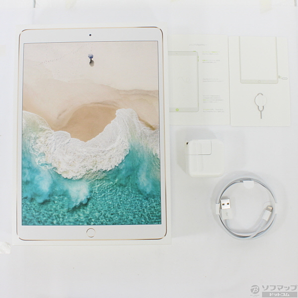 セール対象品 iPad Pro 10.5インチ 512GB ゴールド MPMG2J／A SIMフリー