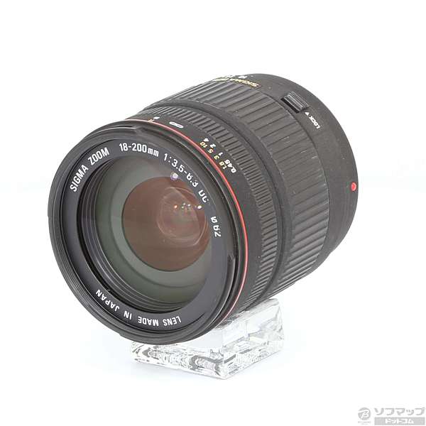 中古 セール対象品 Sigma Af 18 0mm F3 5 6 3 Dc Sony用 Ma18 0dc ソニー リコレ ソフマップの中古通販サイト