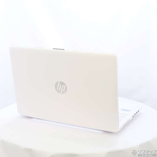 HP ノートPC ホワイト Intel搭載 中古】HP 15-bs010TU 2DN48PA#ABJ ピュアホワイト 〔Windows 10