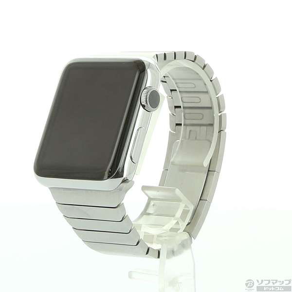 Apple Watch 42mm ステンレススチールケース リンクブレスレット