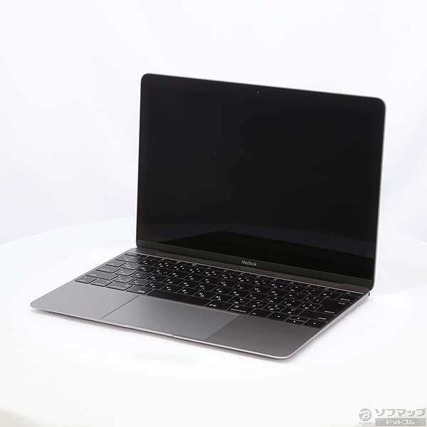 中古】MacBook MJY32J／A Core_M 1.1GHz 8GB SSD256GB スペースグレイ