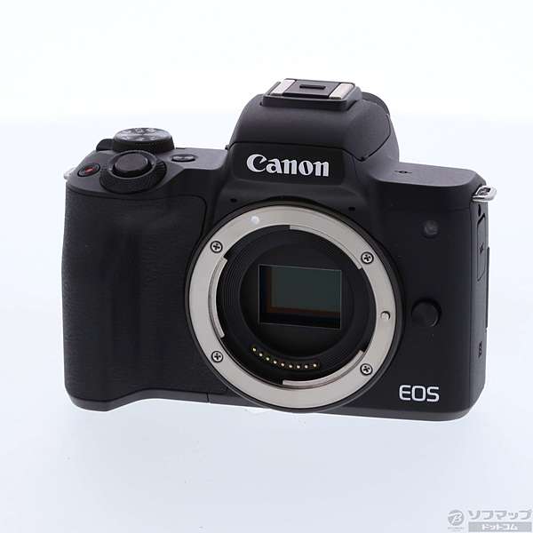 最初の 、ケース付き レンズ M（ブラック） kiss EOS Canon - デジタル 