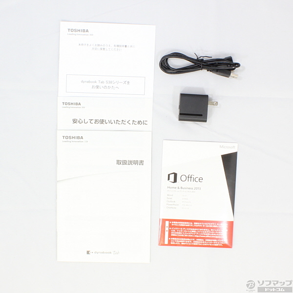 中古】dynabook Tab S38／26M PS38-26MNXG サテンゴールド 〔Windows