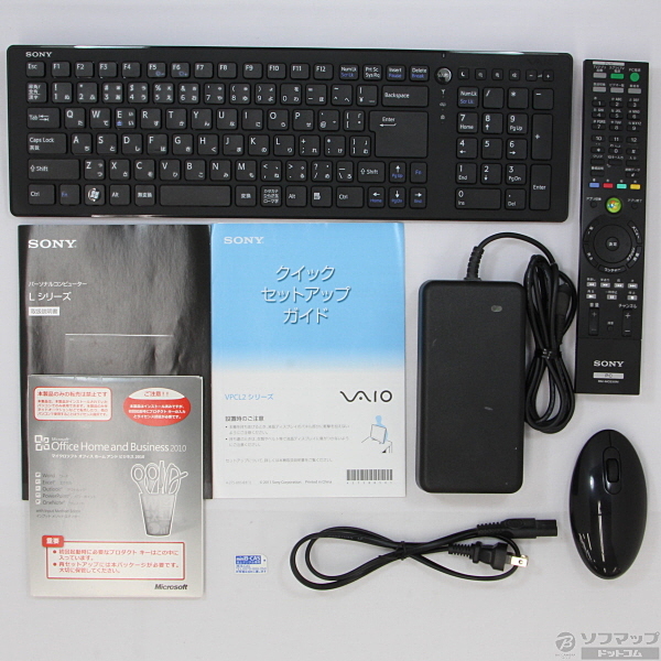 VAIO L VPCL218FJ／BI ブラック 〔Windows 7〕 〔Office付〕