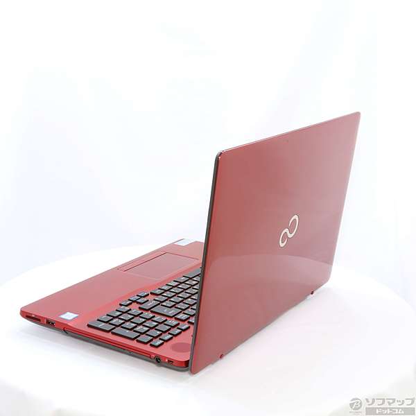 中古】LIFEBOOK AH45／B2 FMVA45B2R ルビーレッド 〔Windows 10〕 〔Office付〕 [2133012192048]  - リコレ！|ビックカメラグループ ソフマップの中古通販サイト